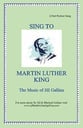 Sing to Martin Luther King Digital File choral sheet music cover